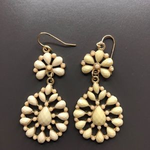Nude Dangle Earrings